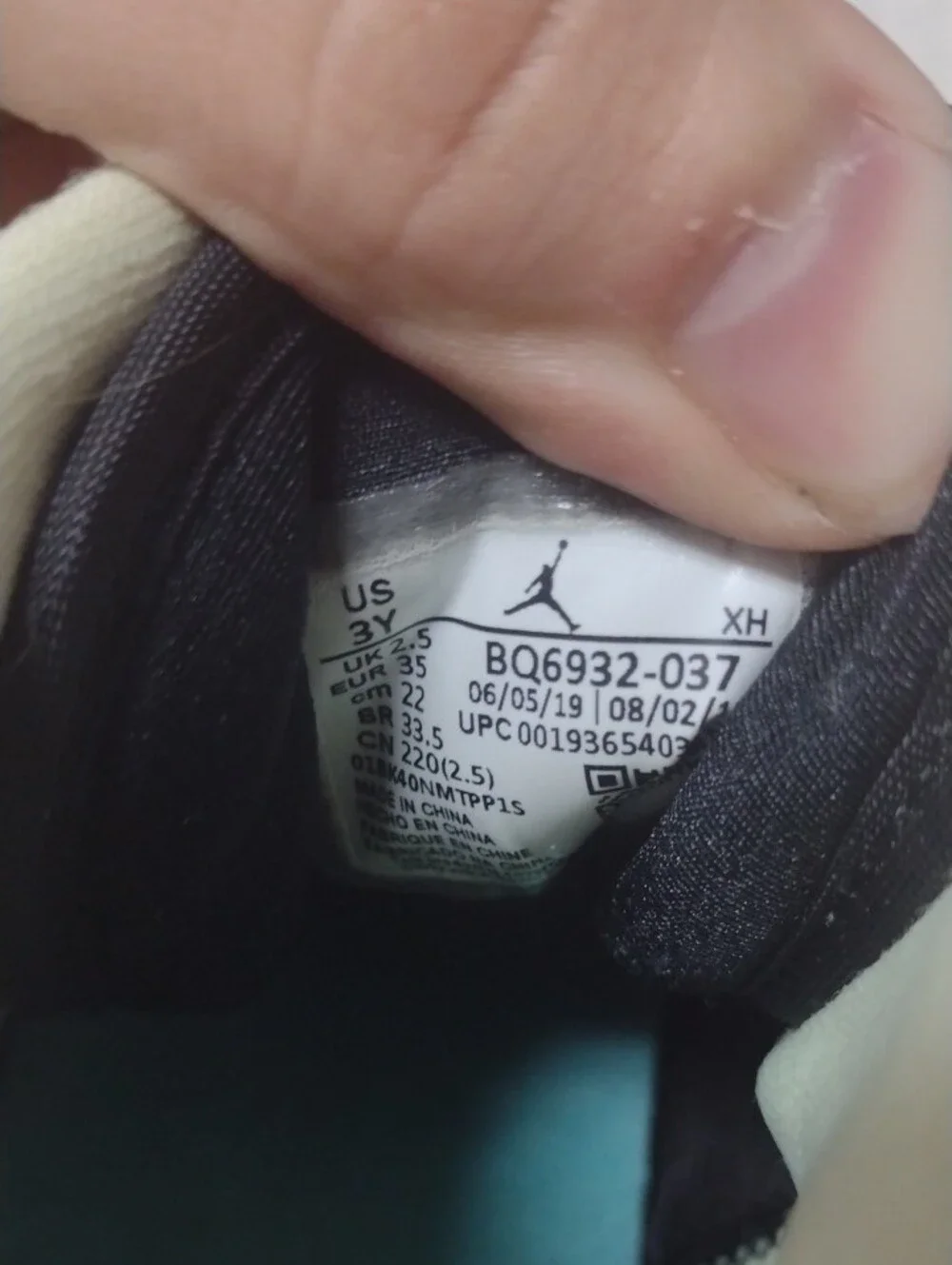 Nike Air Jordan Kid's High-Top Sneakers (J1120)